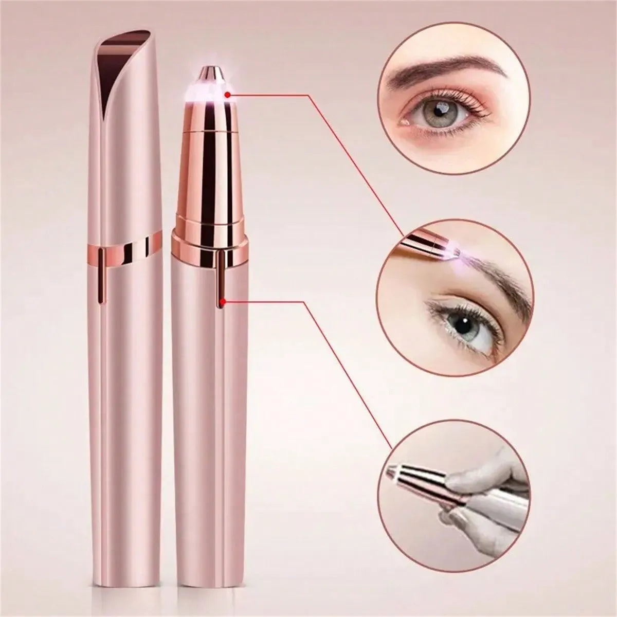 Veralo Electric Eyebrow Trimmer & Face Hair Remover for Women