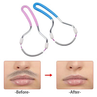 Veralo Spring Facial Hair Remover for Women | Upper Lip, Chin & Neck