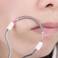 Veralo Spring Facial Hair Remover for Women | Upper Lip, Chin & Neck