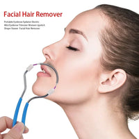 Veralo Spring Facial Hair Remover for Women | Upper Lip, Chin & Neck