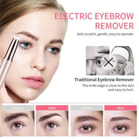 Veralo Electric Eyebrow Trimmer & Face Hair Remover for Women